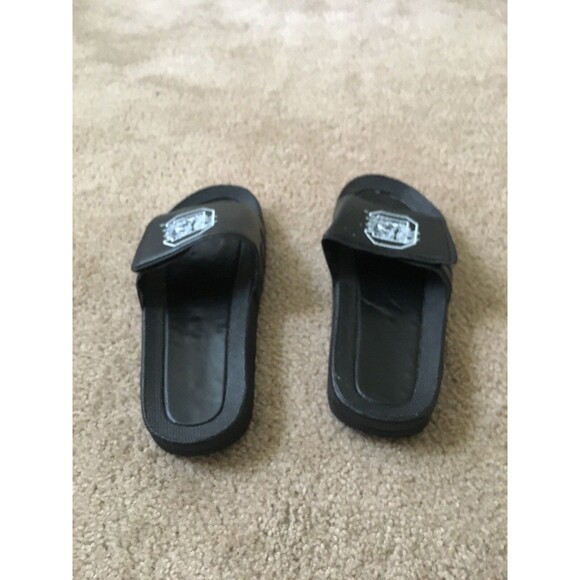 South Carolina Gamecocks Men\'s Sandals Flip Flops Slides Size M Black White main image 12